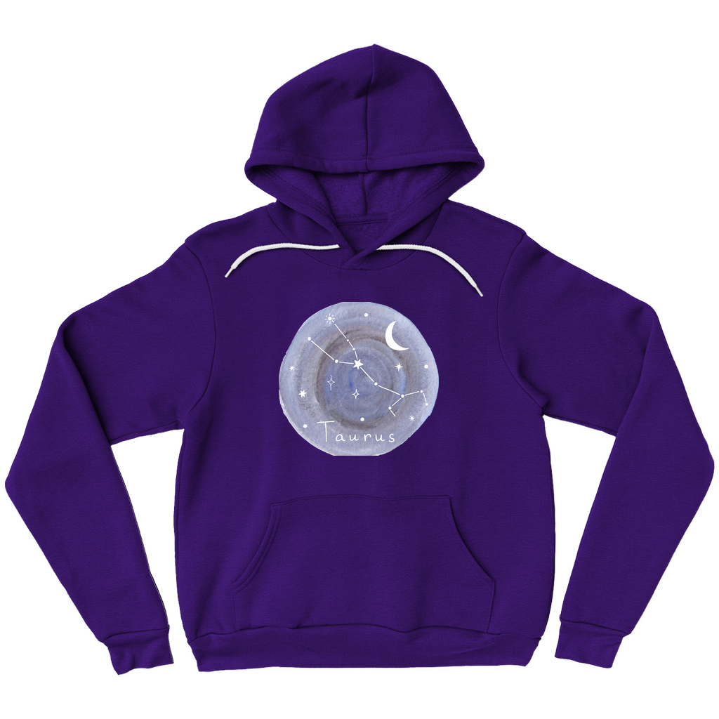 Pullover Hoodies-Taurus constellation