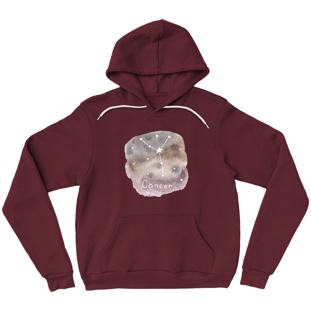 Pullover Hoodie-Cancer constellation