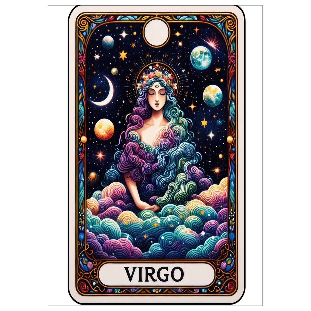 Flat Cards-Tarot Virgo