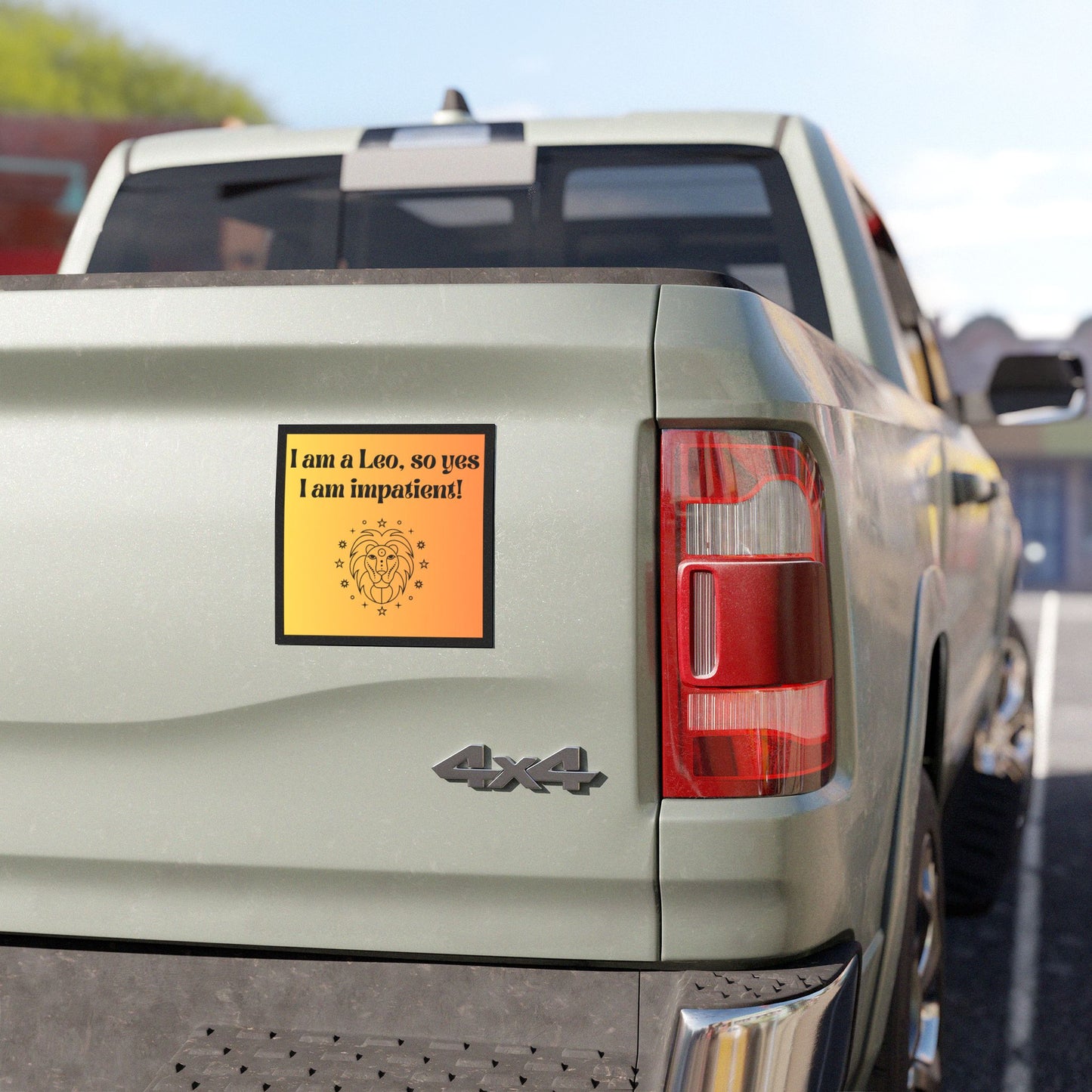 Car Magnets-Leo