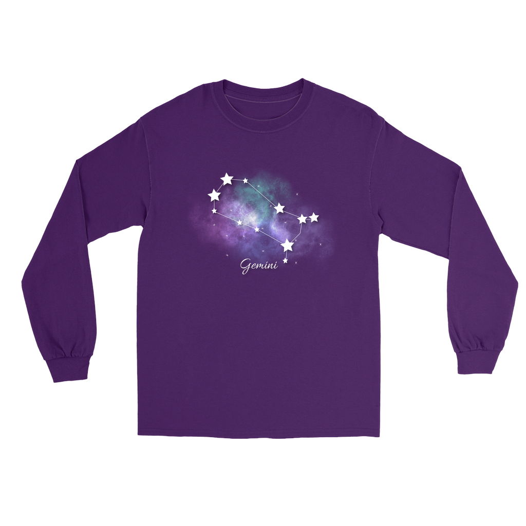 Constellation Long Sleeve Shirts-Gemini