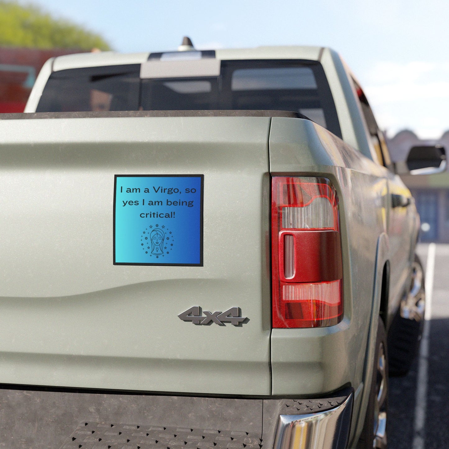 Car Magnets-Virgo