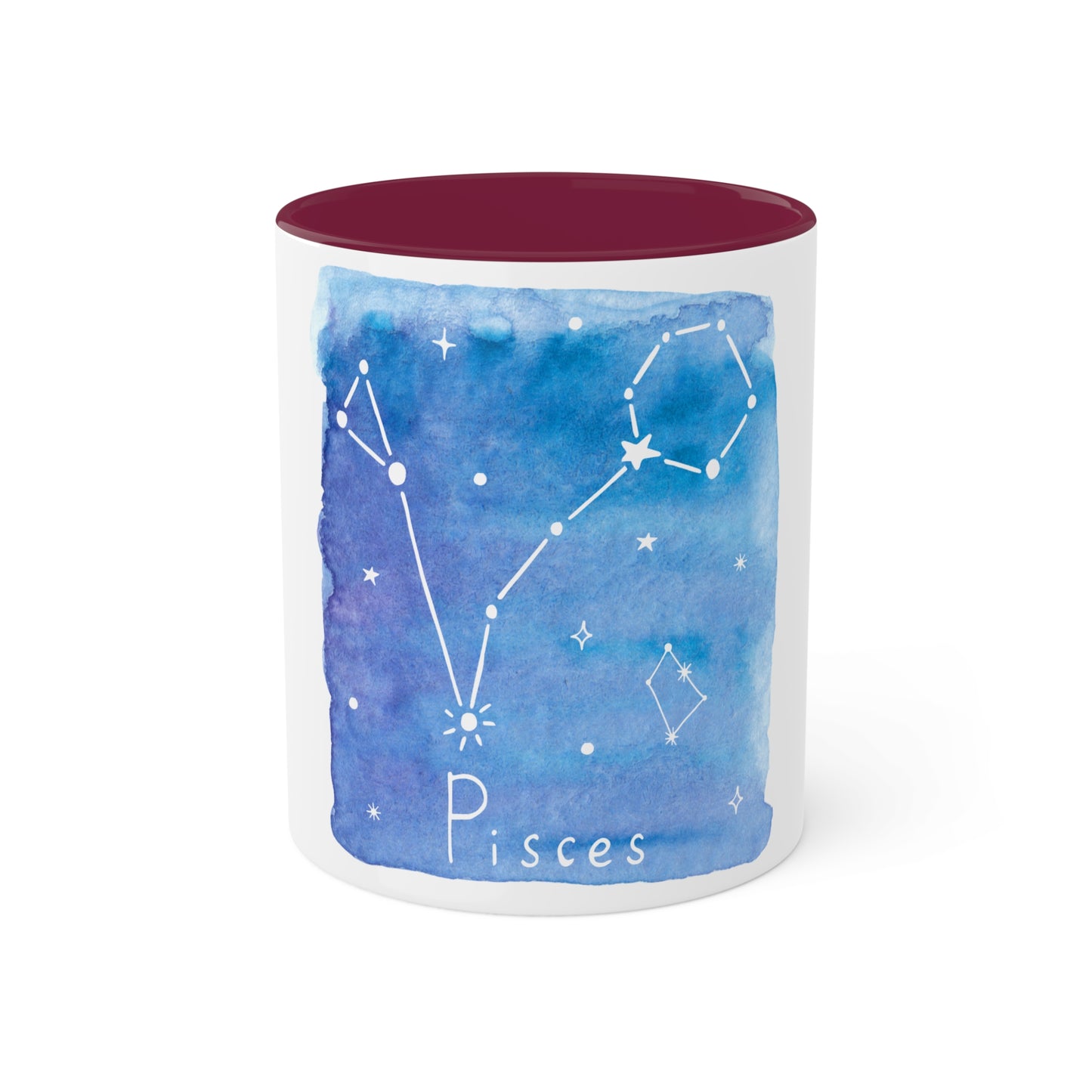 Colorful Mugs-Pisces