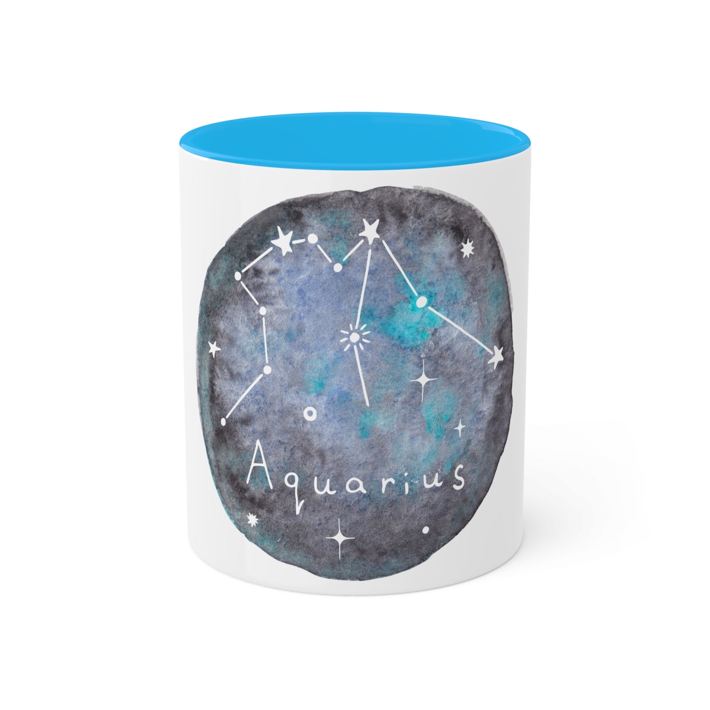 Colorful Mugs-Aquarius