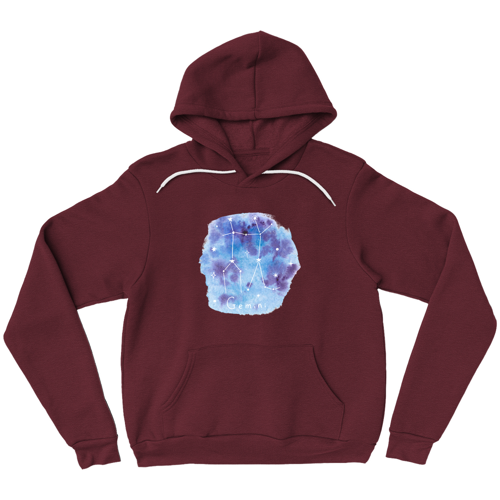 Pullover Hoodie-Gemini constellation