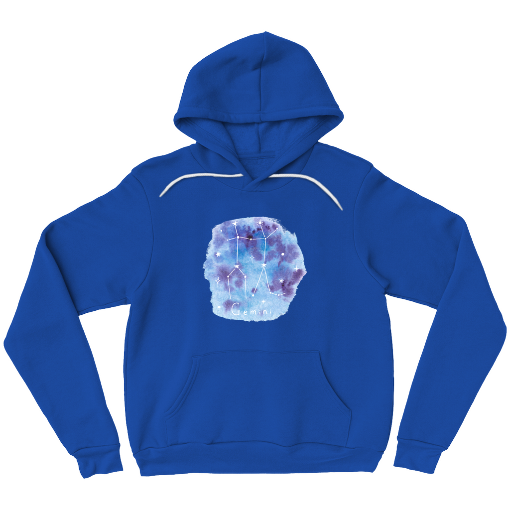 Pullover Hoodie-Gemini constellation