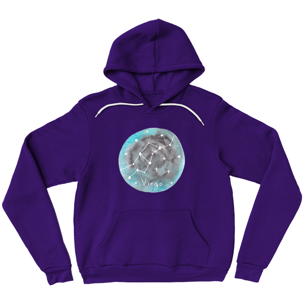 Pullover Hoodie-Virgo constellation