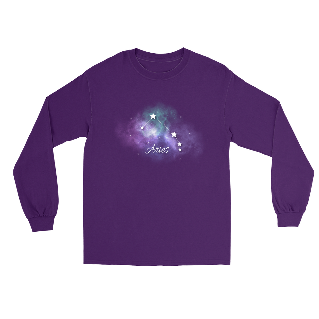 Constellation Long Sleeve Shirts-Aries