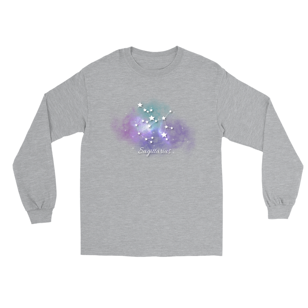 Constellation Long Sleeve Shirts-Sagittarius