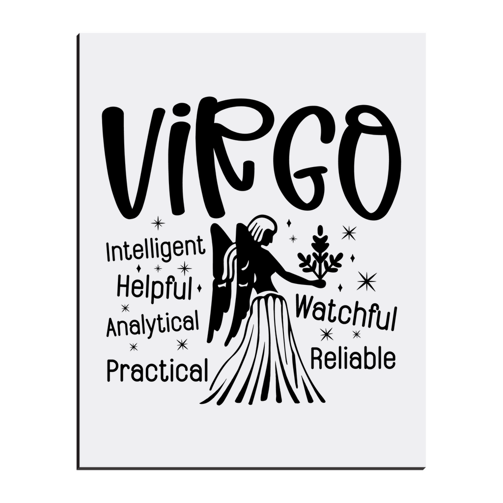 Easel Back Canvas-Virgo