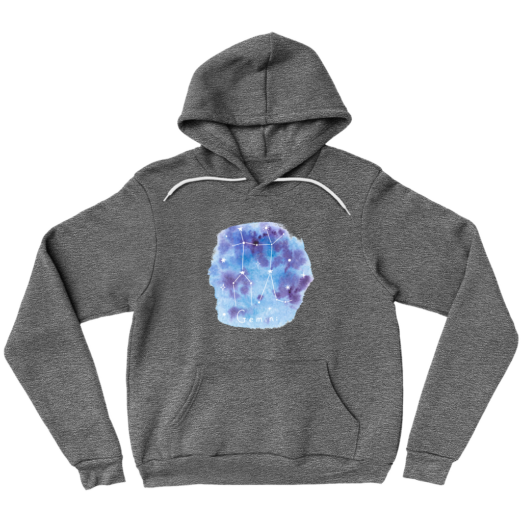Pullover Hoodie-Gemini constellation