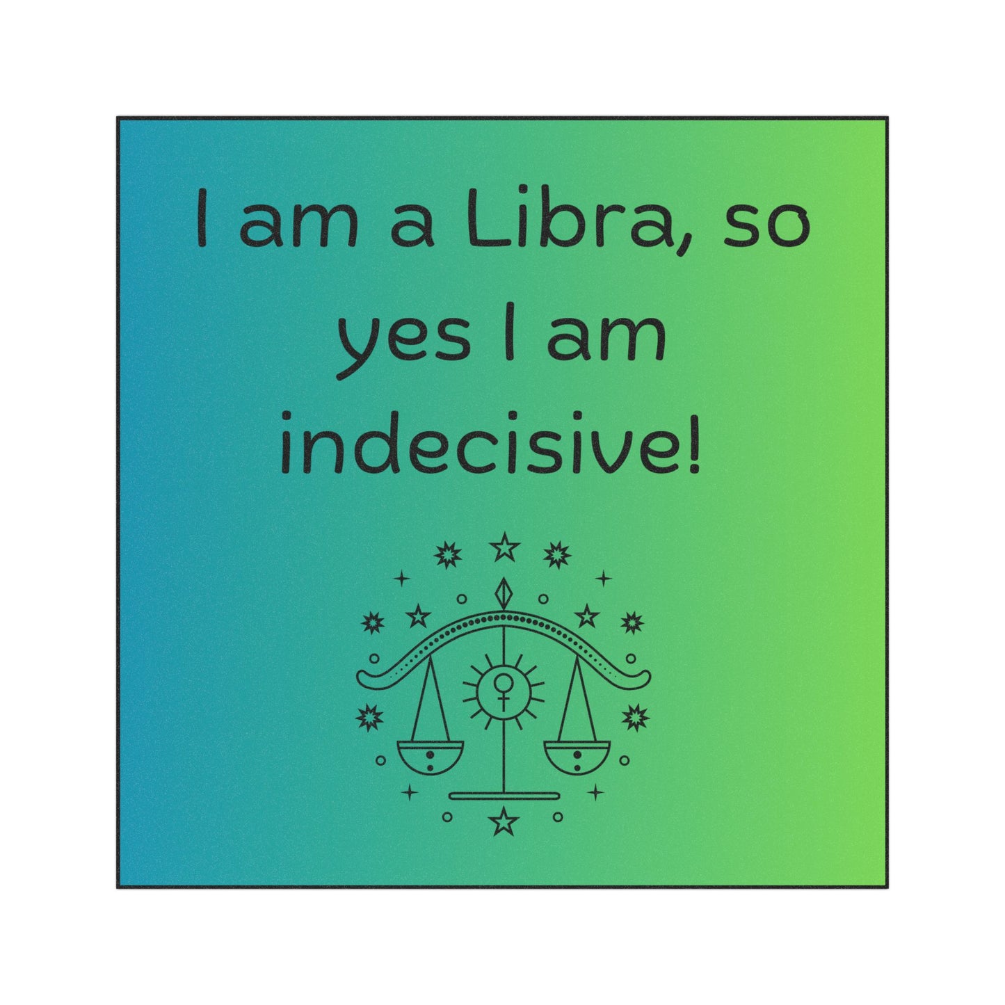 Car Magnets-Libra