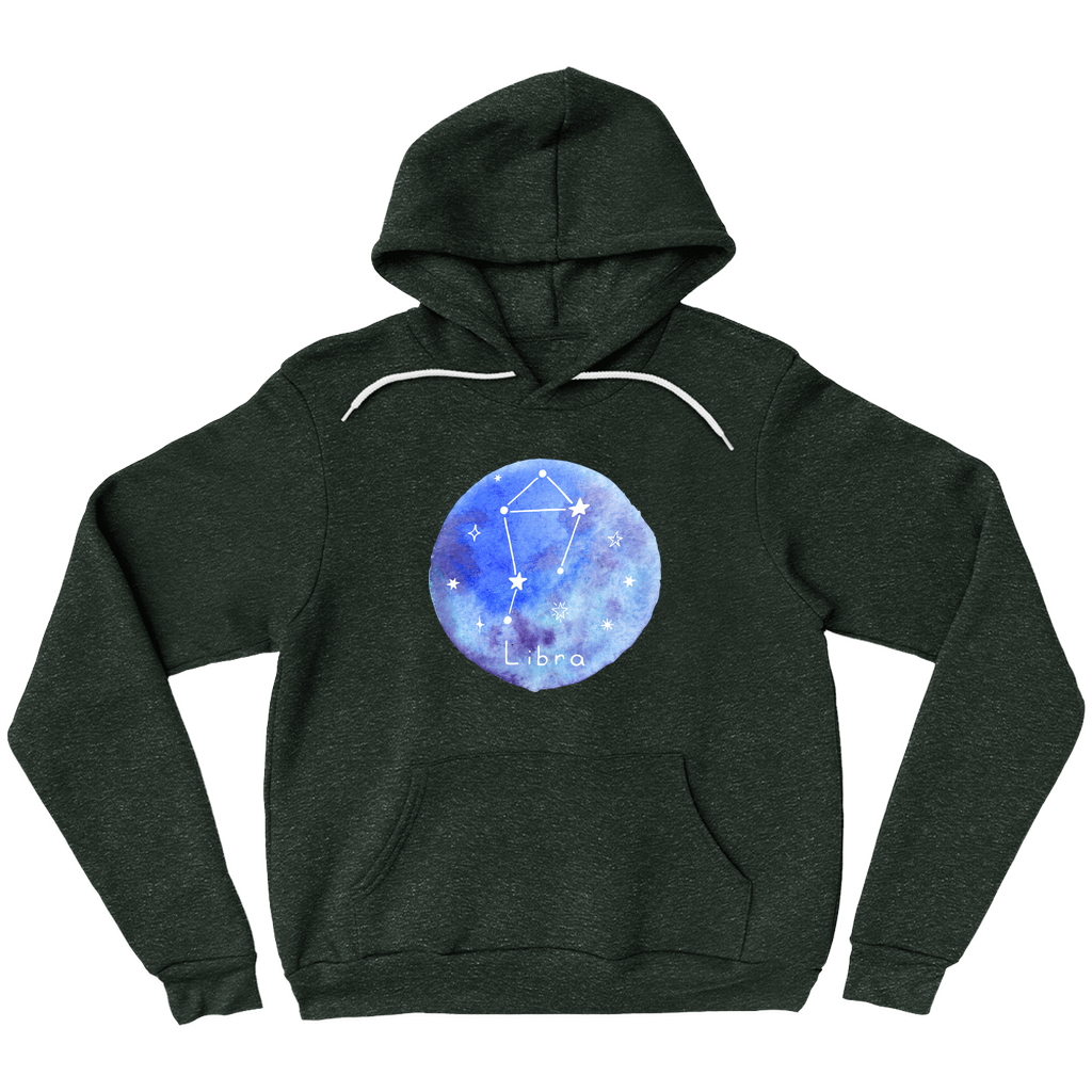 Pullover Hoodie-Libra constellation