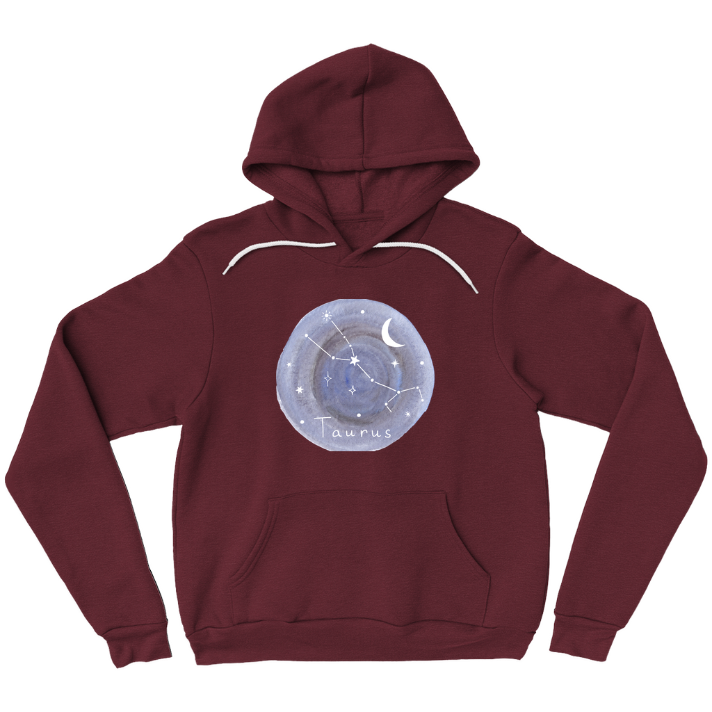 Pullover Hoodies-Taurus constellation