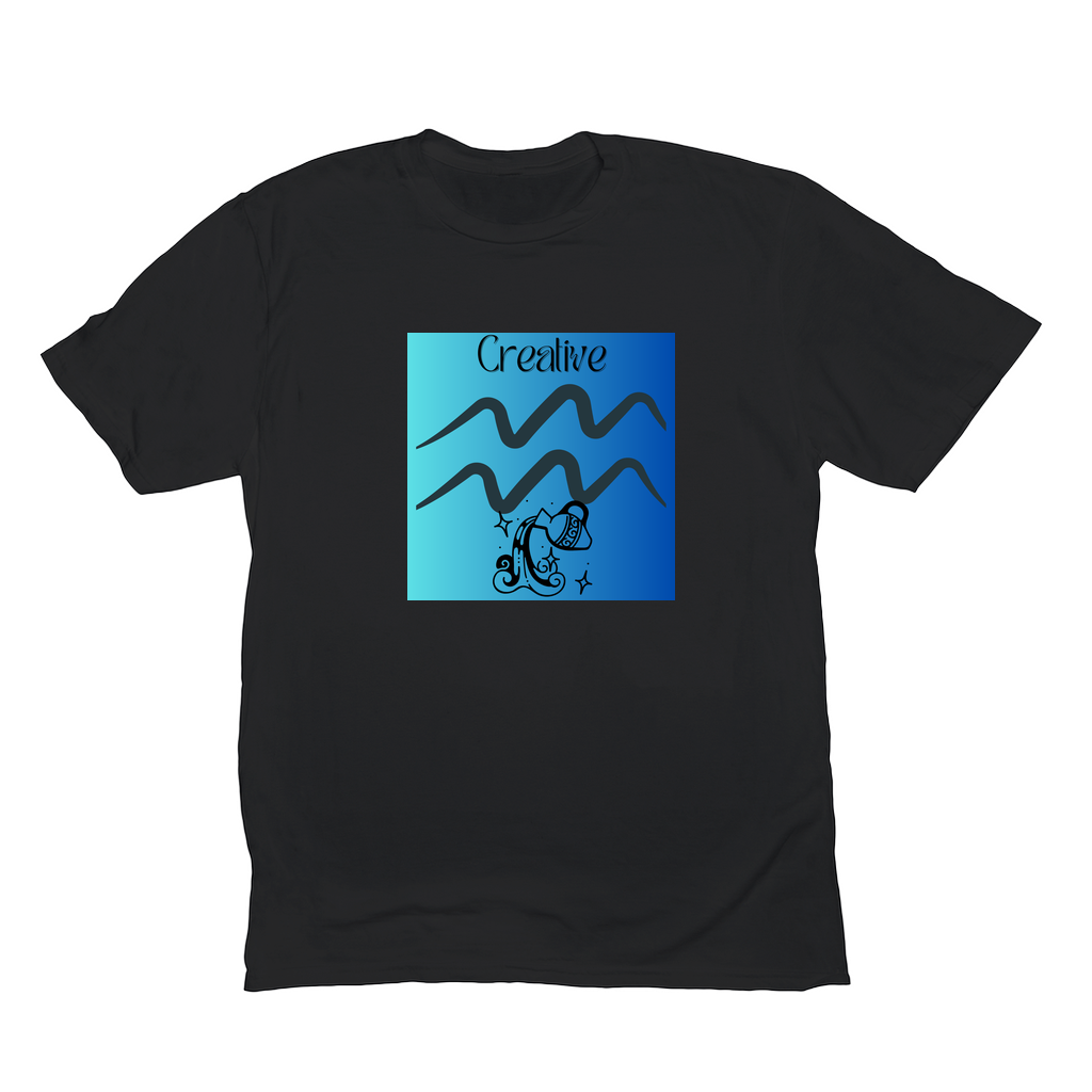 Relaxed T-shirt-Aquarius