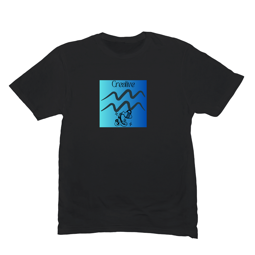Relaxed T-shirt-Aquarius