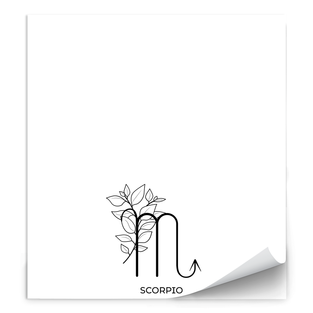 Photo Notepads-Scorpio