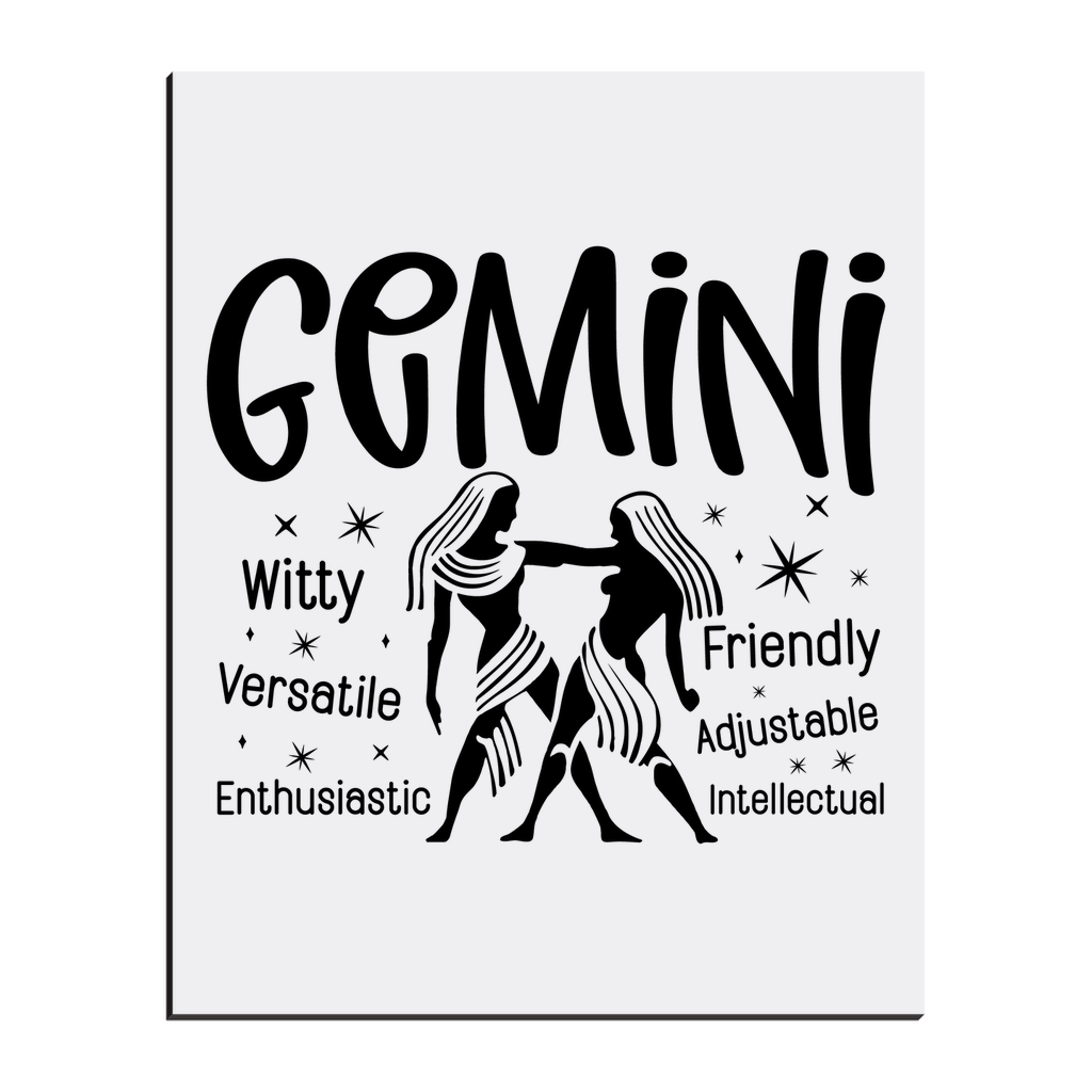 Easel Back Canvas-Gemini