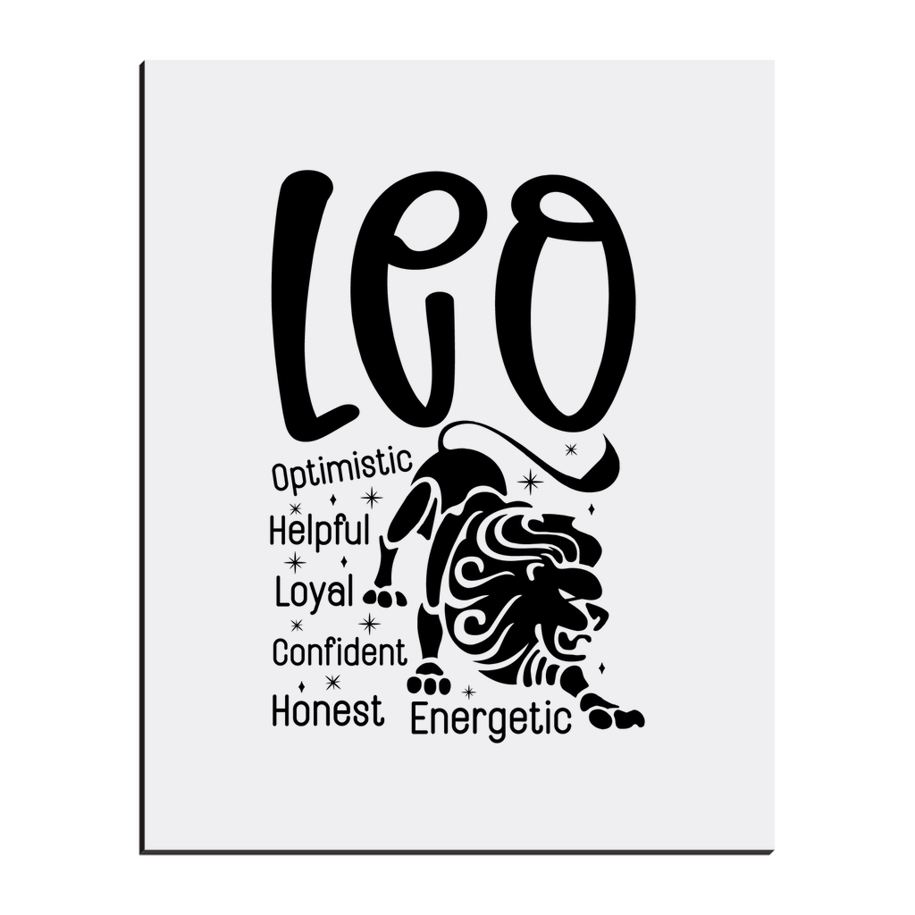 Easel Back Canvas-Leo