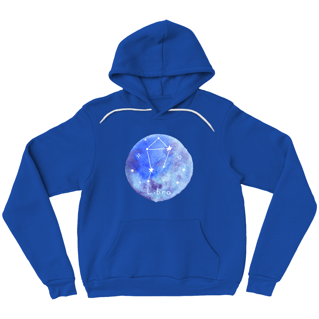 Pullover Hoodie-Libra constellation