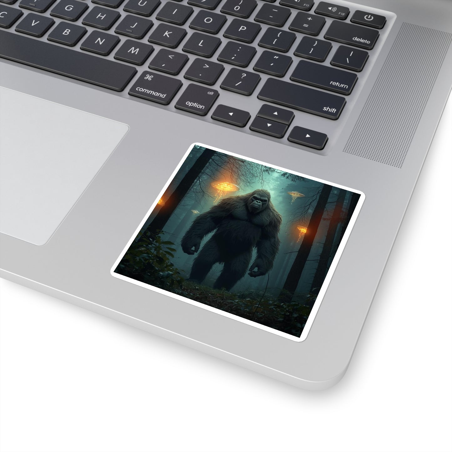 Celestial Cryptid Sticker — Sasquatch