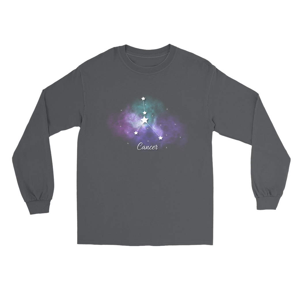 Constellation Long Sleeve Shirts-Cancer