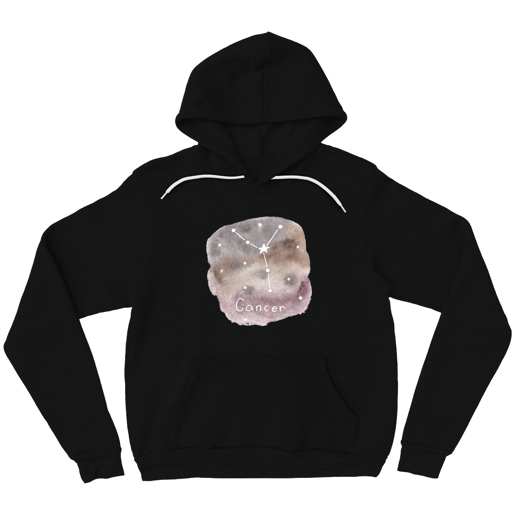 Pullover Hoodie-Cancer constellation