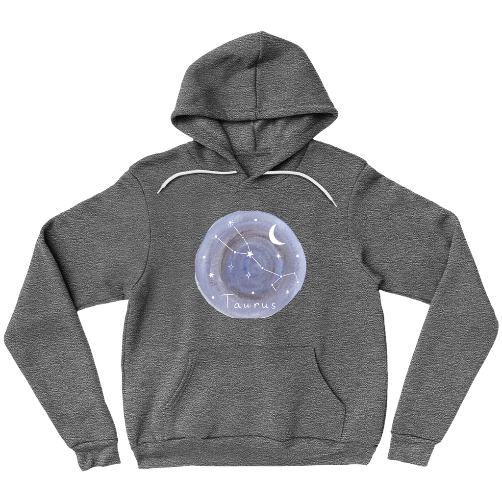 Pullover Hoodies-Taurus constellation
