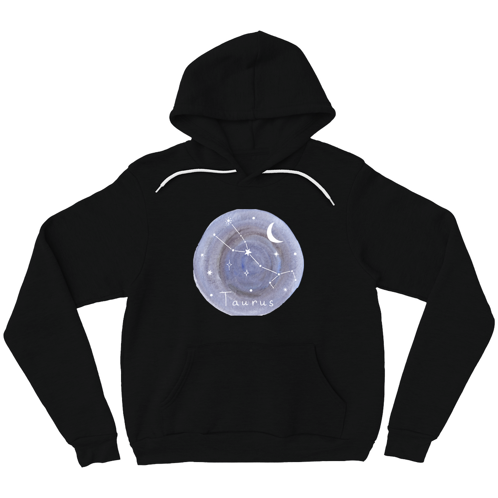 Pullover Hoodies-Taurus constellation