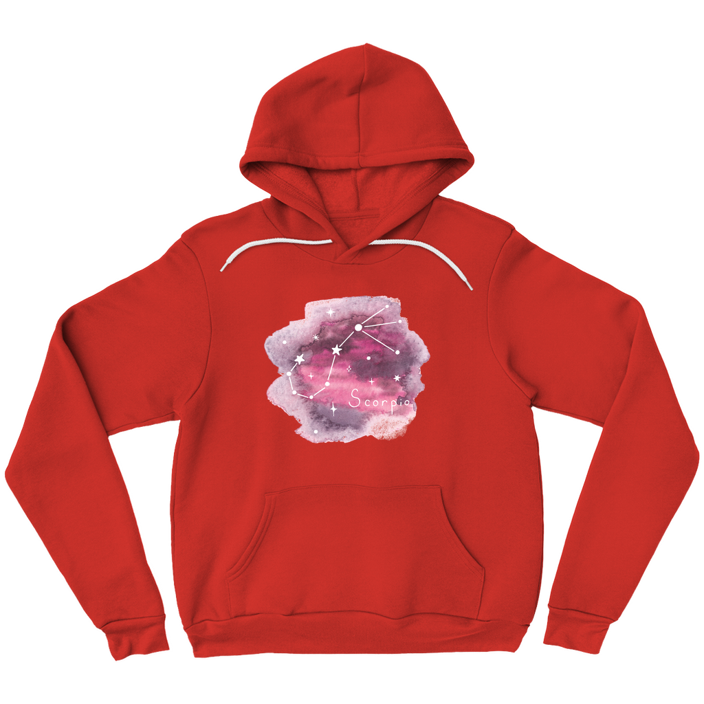 Pullover Hoodie-Scorpio constellation