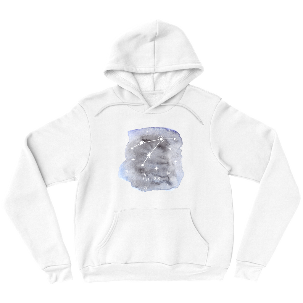 Pullover Hoodie-Aries constellation