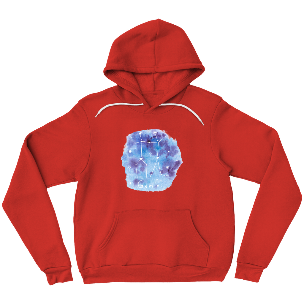 Pullover Hoodie-Gemini constellation