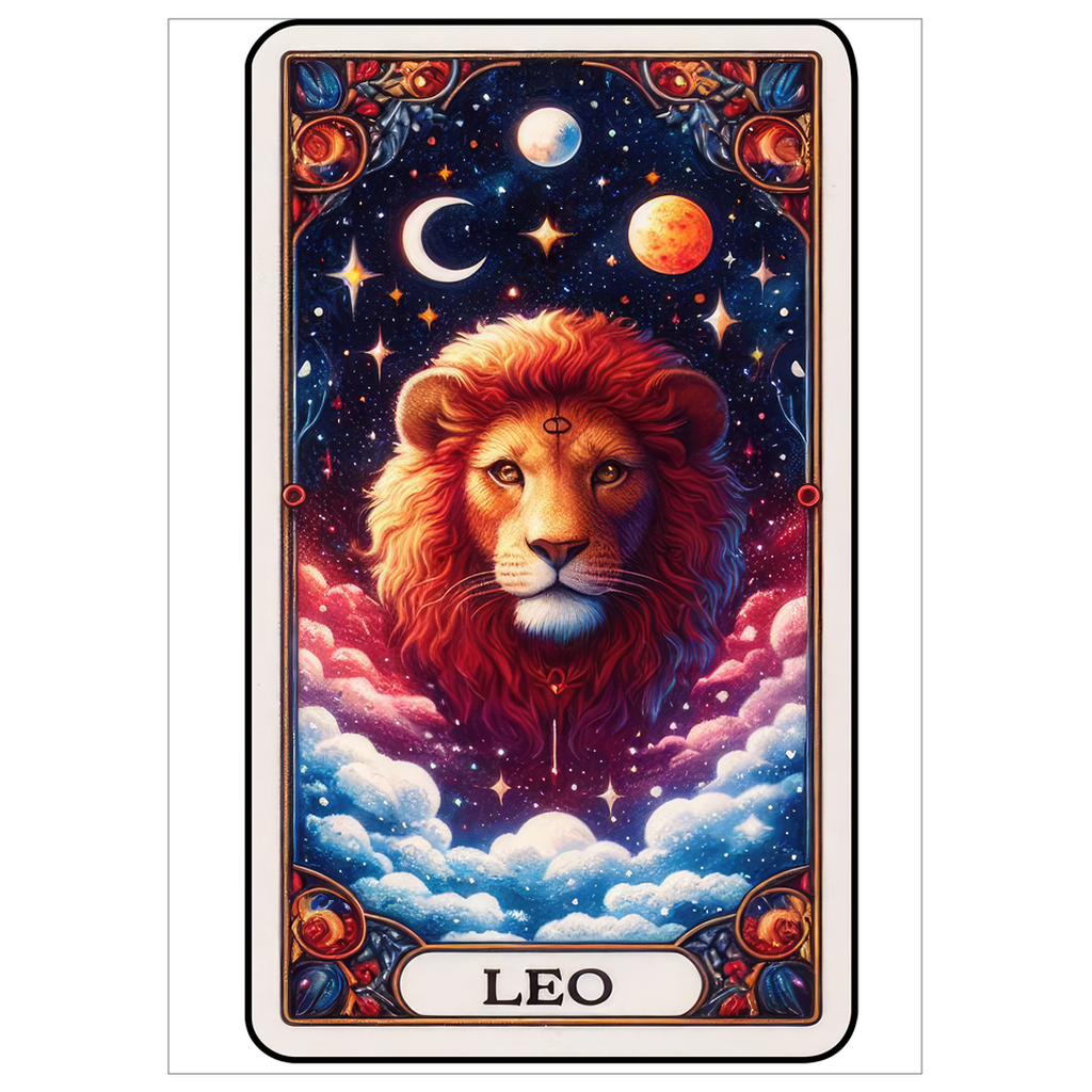 Flat Cards-Tarot Leo