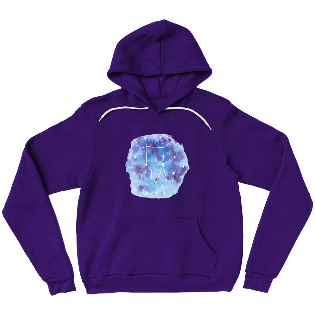 Pullover Hoodie-Gemini constellation