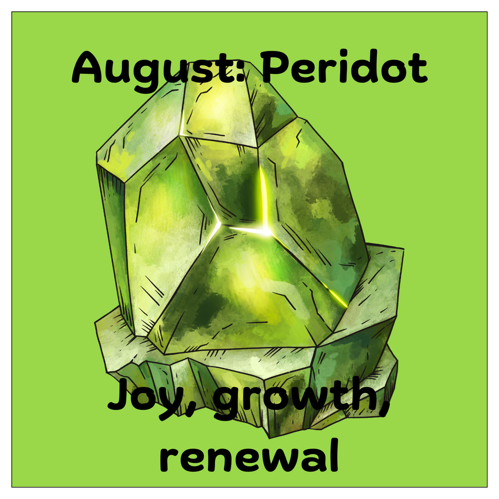 Birthstone Cards-August