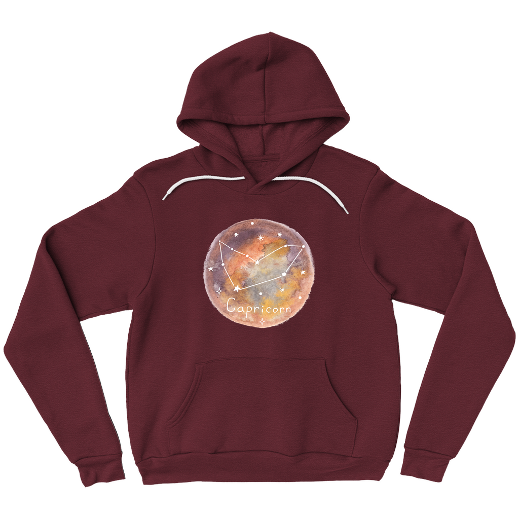 Pullover Hoodie-Capricorn constellation