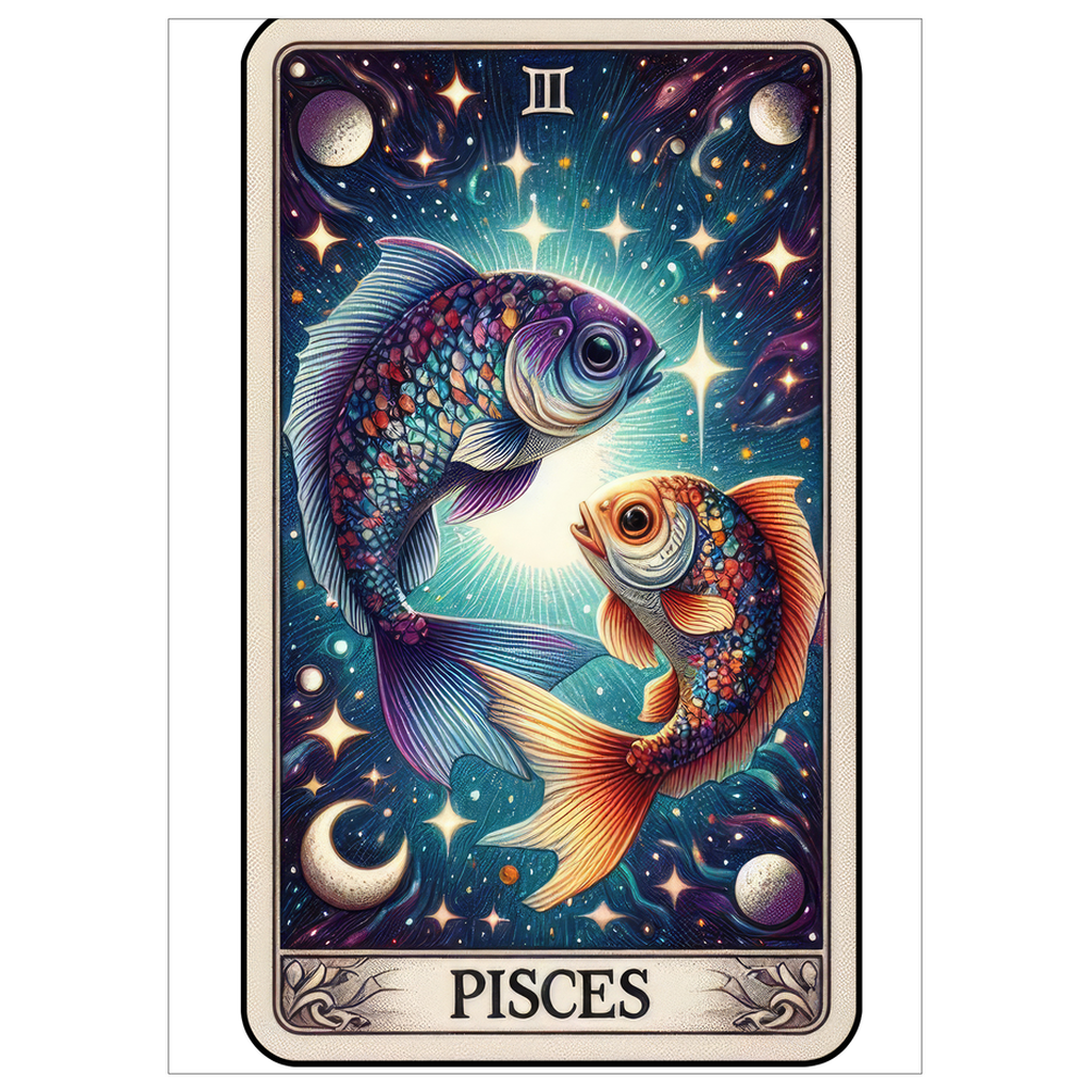 Flat Cards-Tarot Pisces
