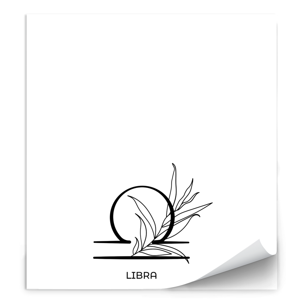 Photo Notepads-Libra
