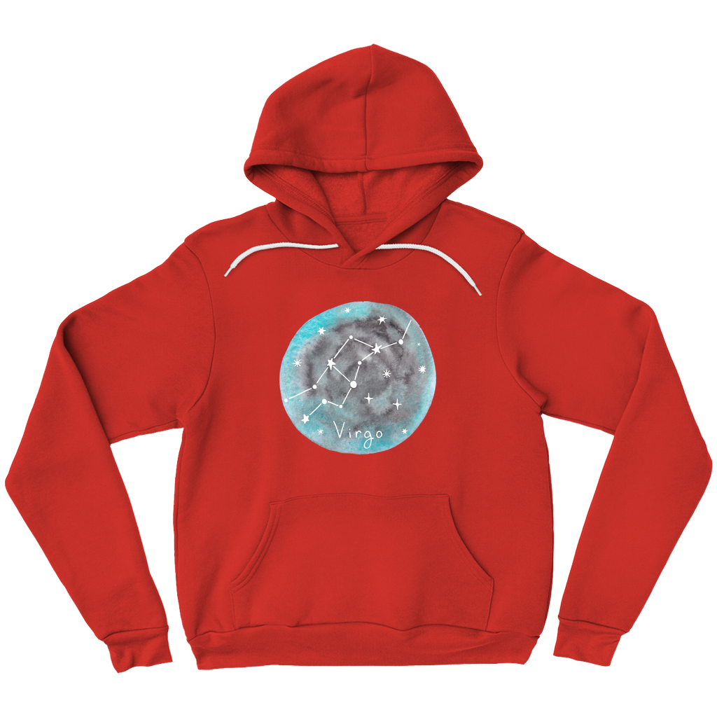 Pullover Hoodie-Virgo constellation