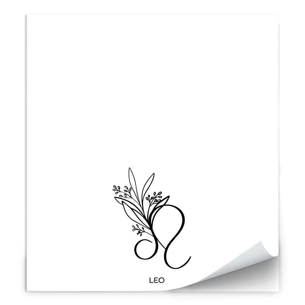 Photo Notepads-Leo