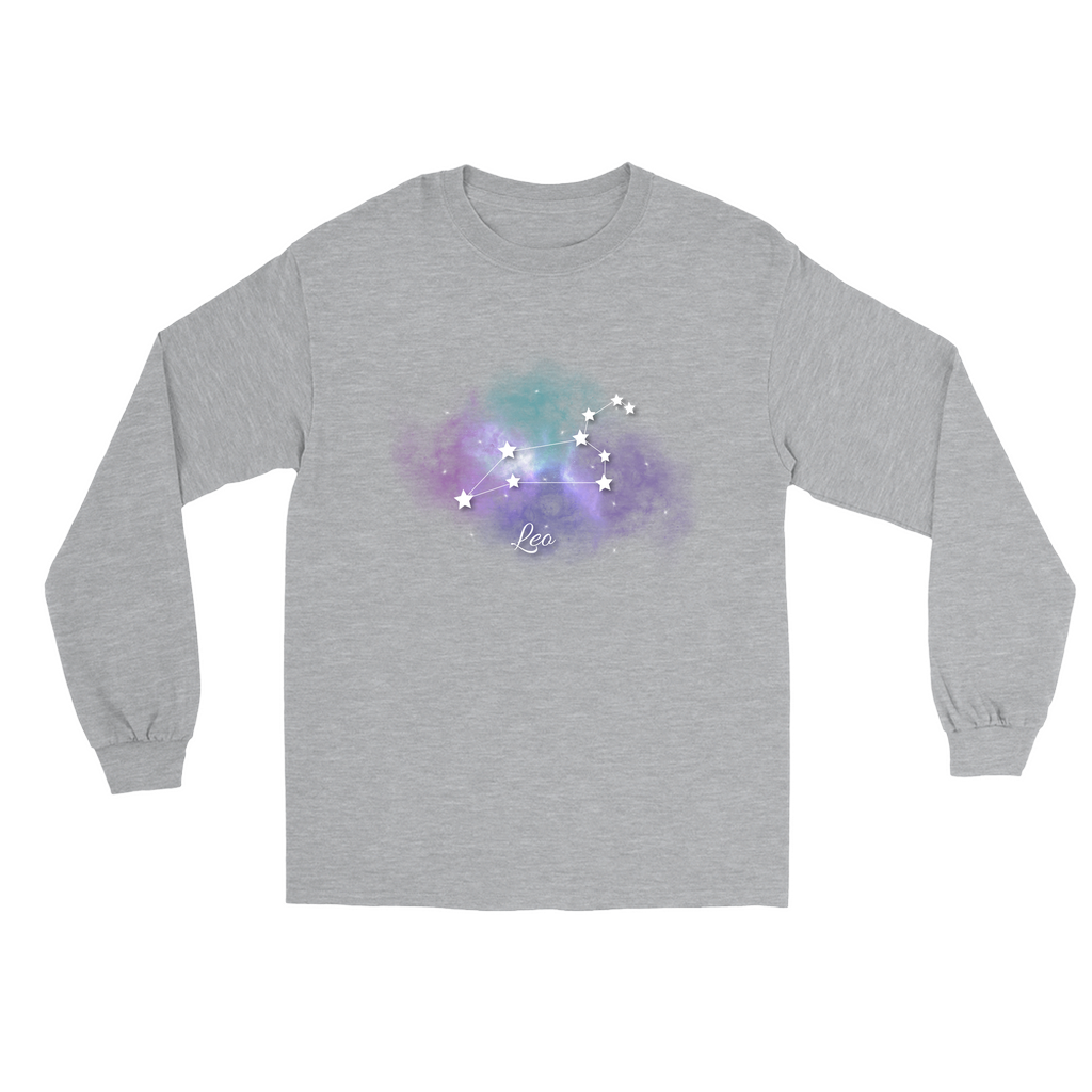 Constellation Long Sleeve Shirts-Leo