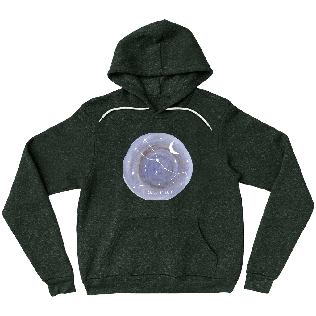 Pullover Hoodies-Taurus constellation
