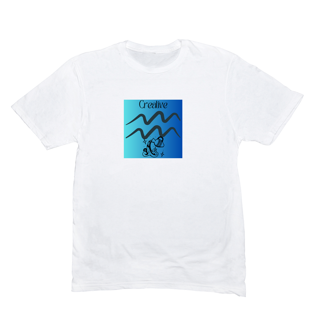 Relaxed T-shirt-Aquarius