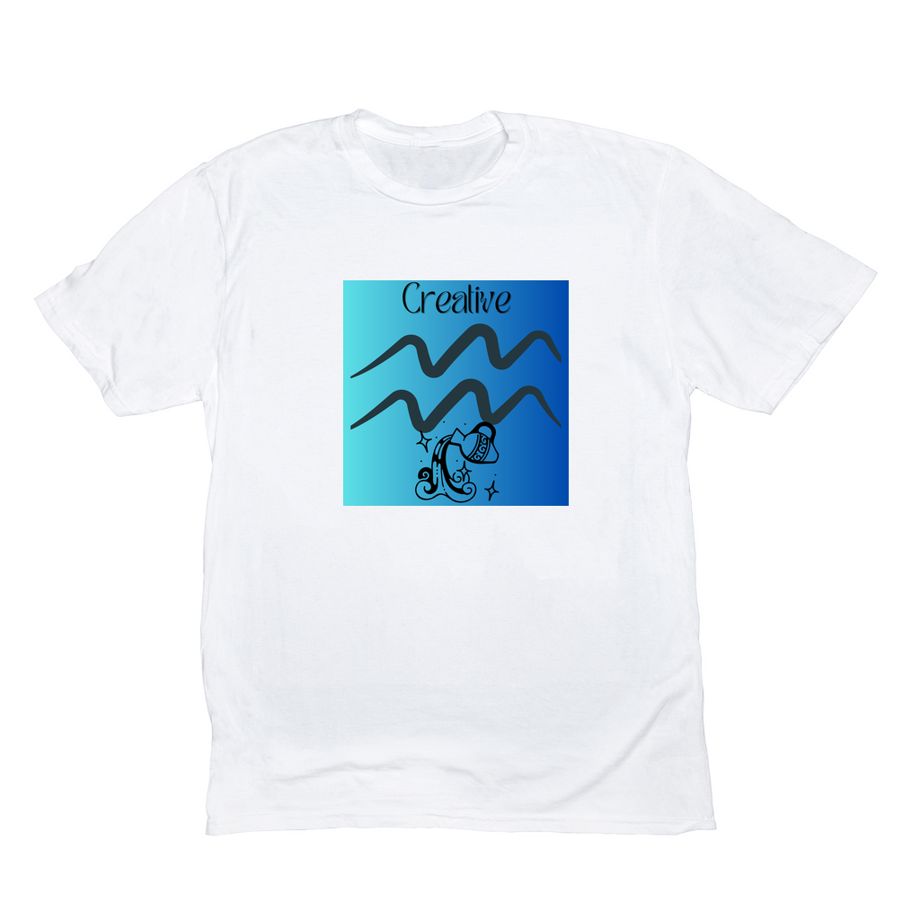 Relaxed T-shirt-Aquarius