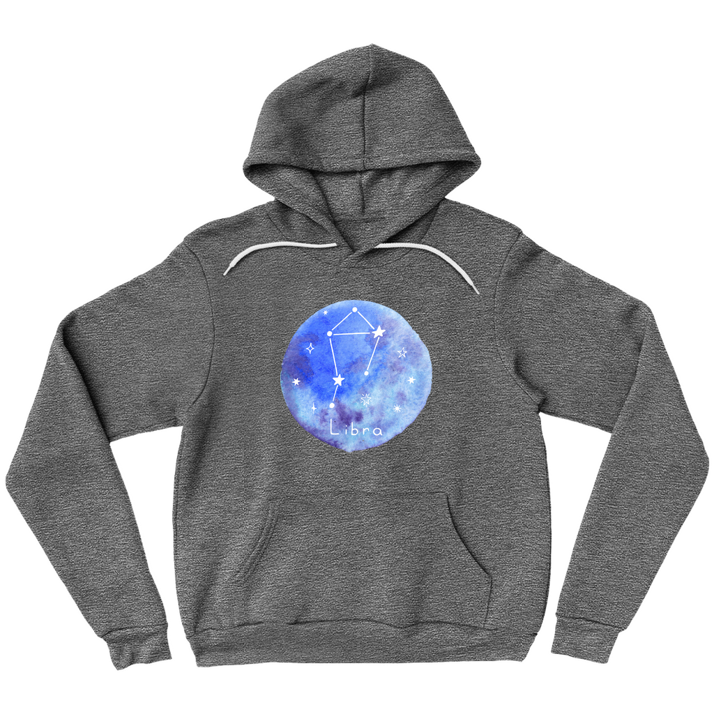 Pullover Hoodie-Libra constellation