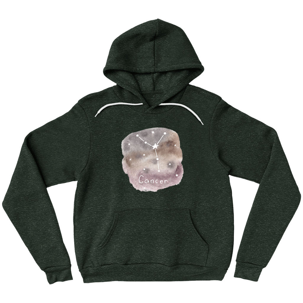 Pullover Hoodie-Cancer constellation