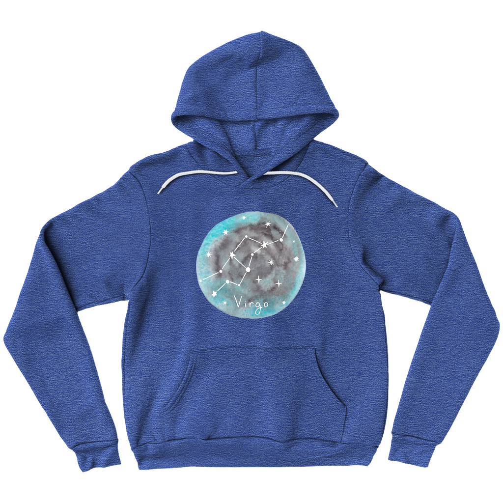 Pullover Hoodie-Virgo constellation