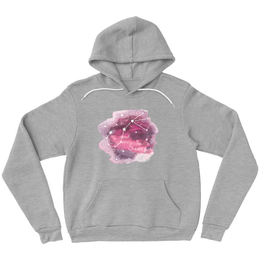 Pullover Hoodie-Scorpio constellation