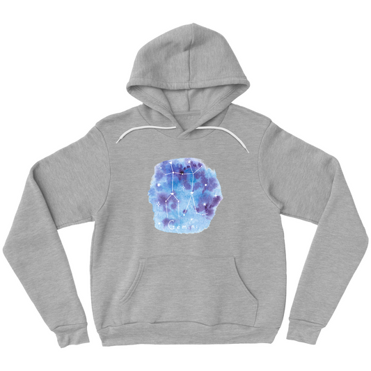 Pullover Hoodie-Gemini constellation