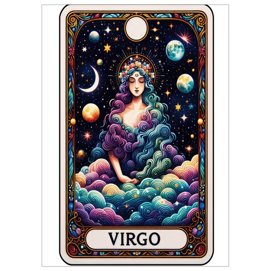 Flat Cards-Tarot Virgo